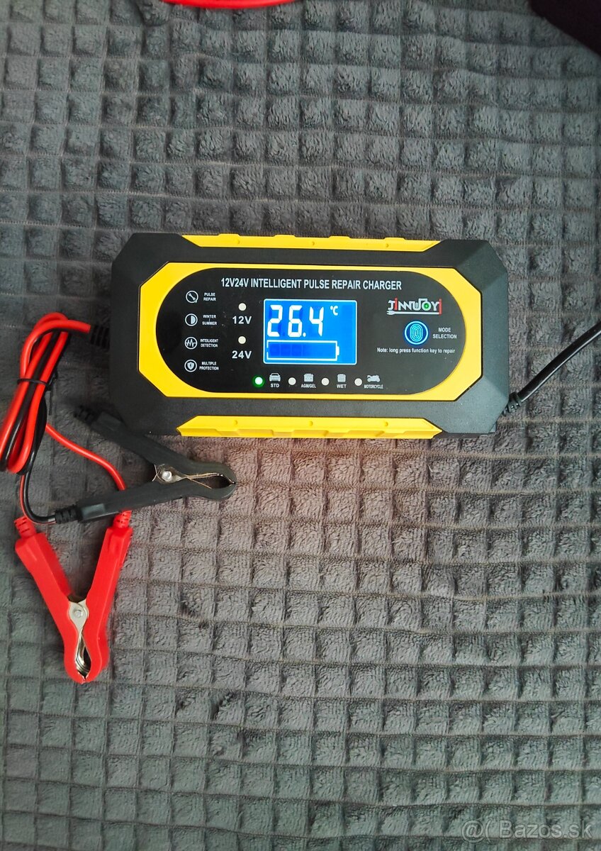 Autonabijacka 12v /24v mikroprocesorová 10amperova