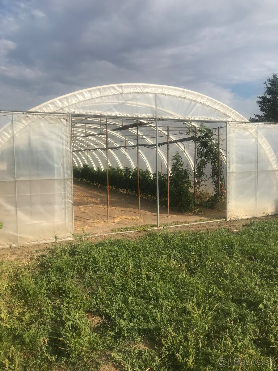 Konštrukcia foliovnika 8x30m zinok