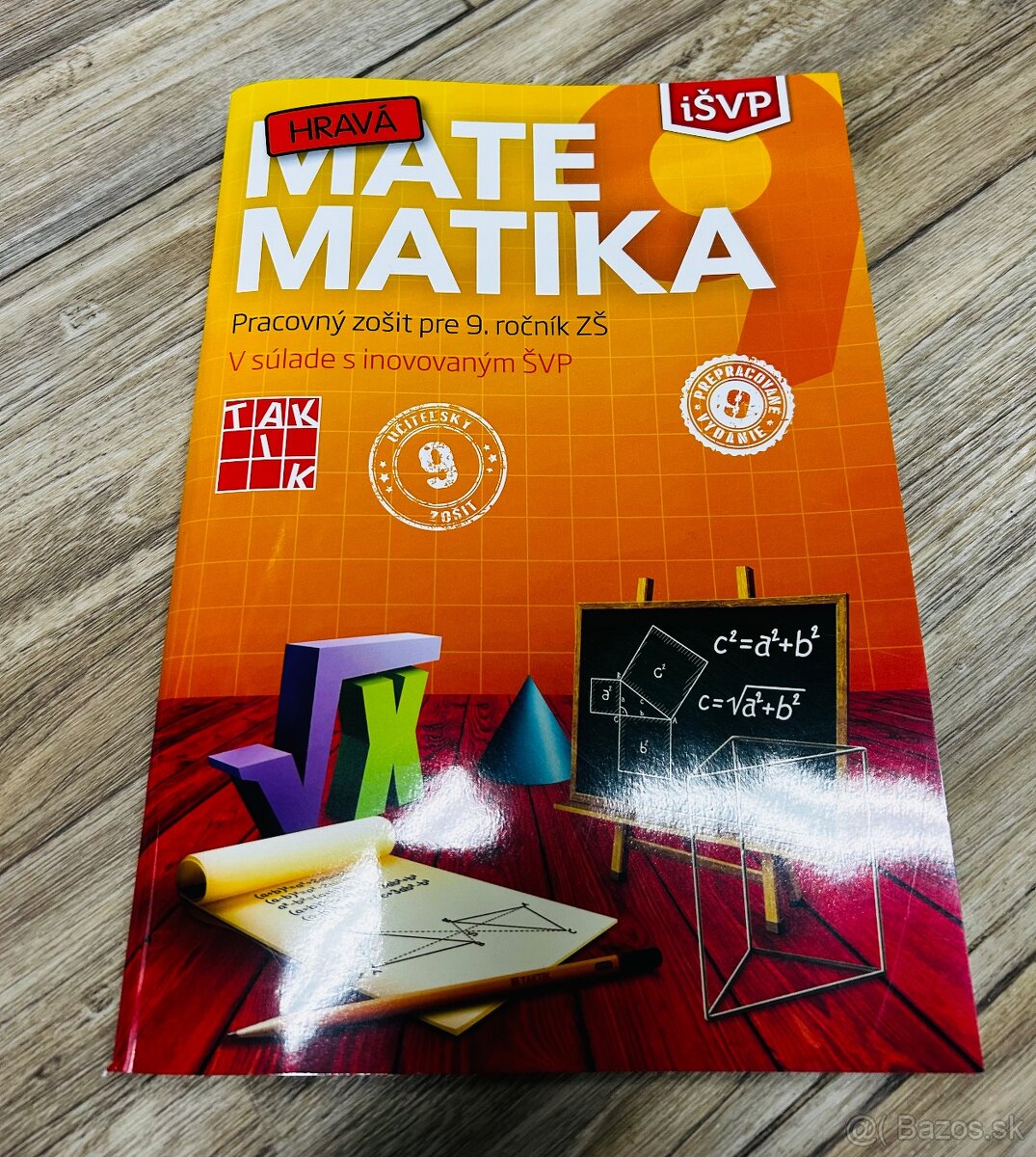 Hravá matematika 9.ročník - pracovná učebnica