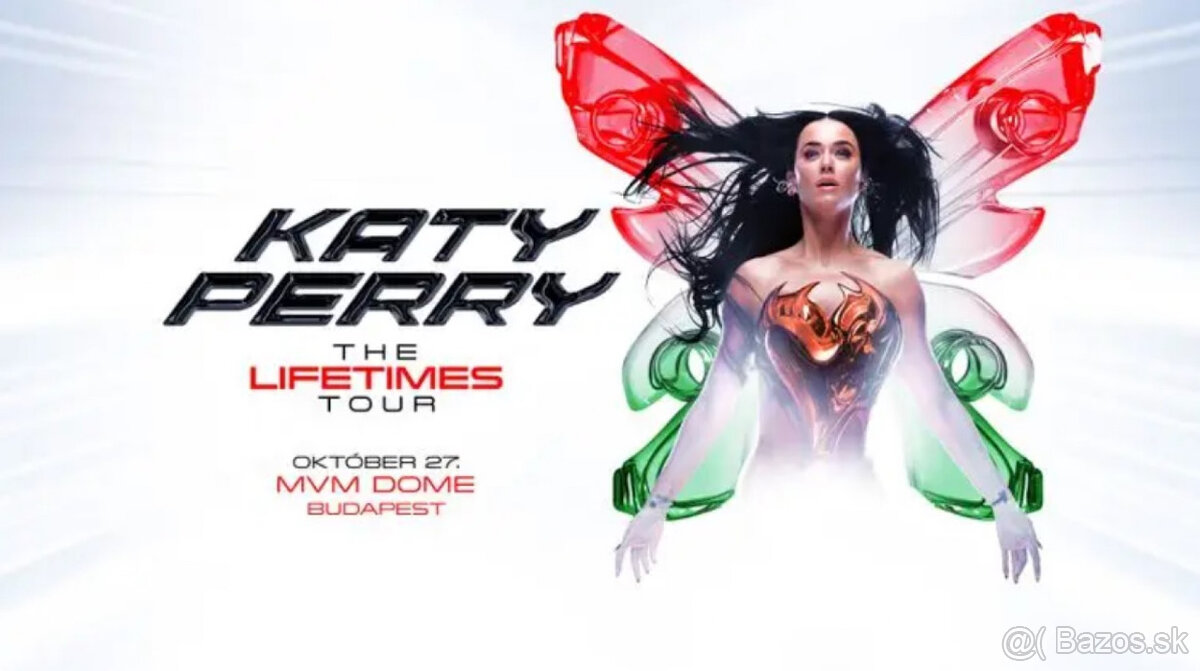 Katy Perry Budapešť v 27.10.2025
