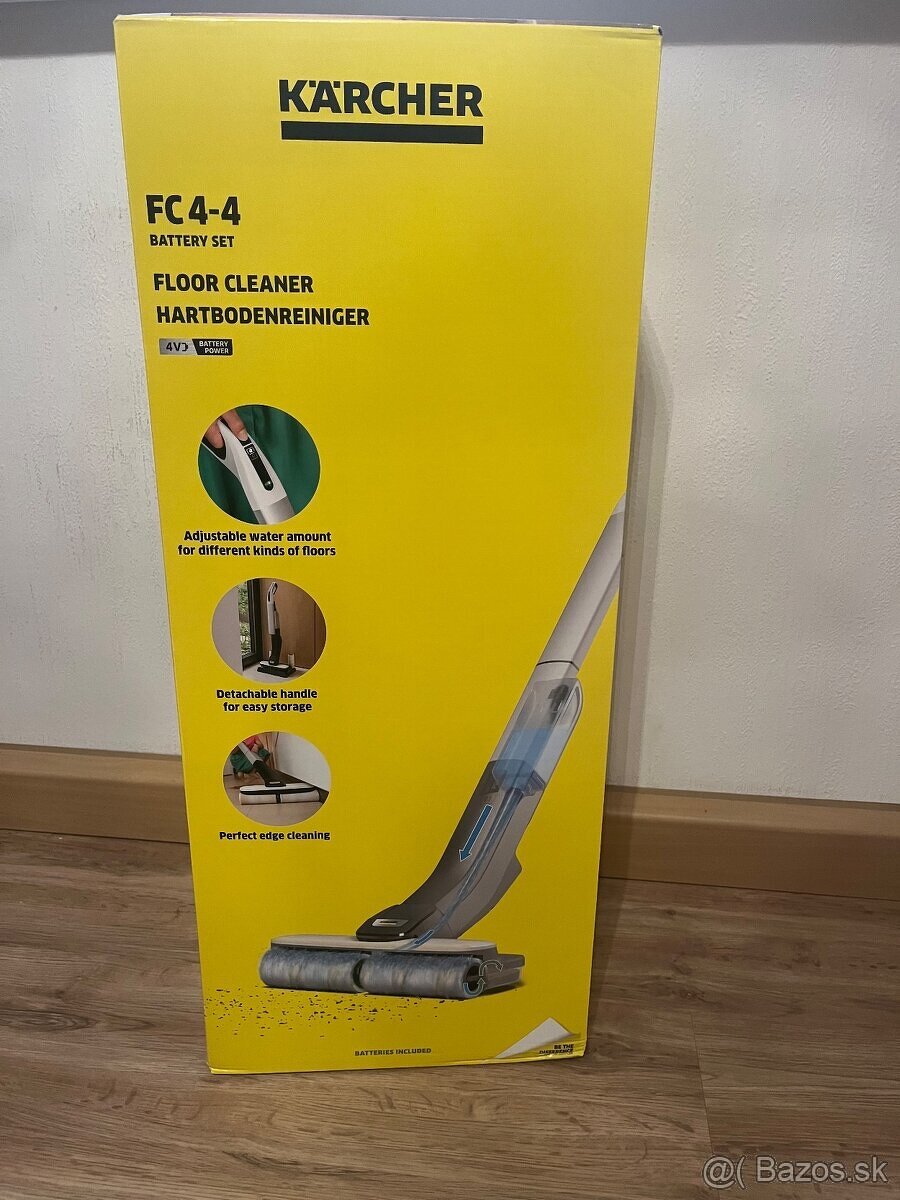 Čistič tvrdých podláh FC 4-4 Battery Set 180€