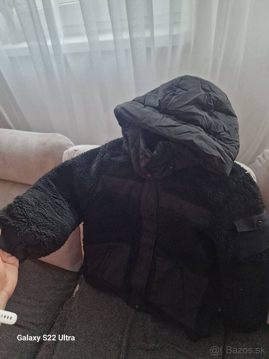 Zimna Bunda Teddy čierna House v.S