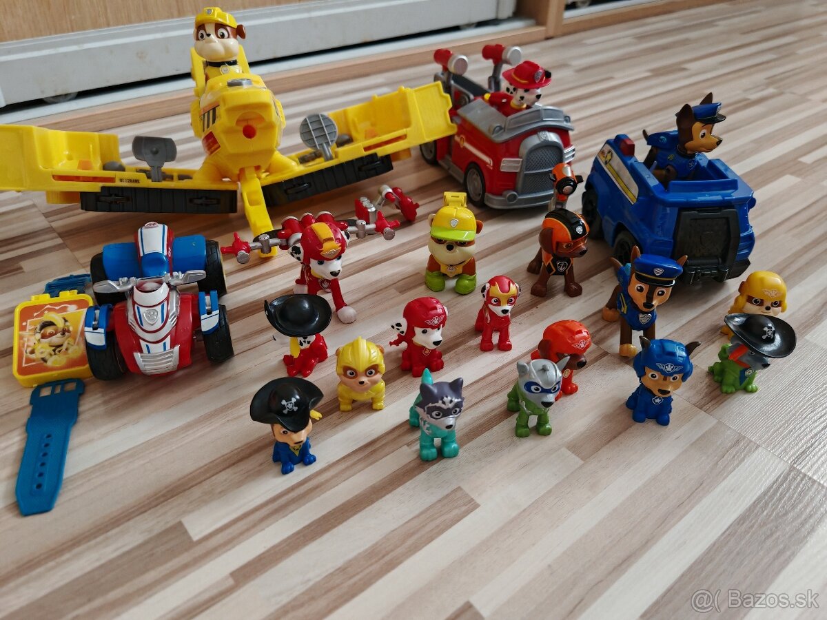 Labková patrola  autá figúrky