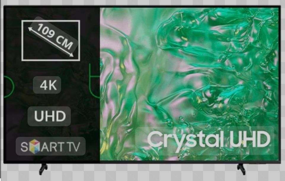 Predám Samsung Crystal UHD 43" (UE43DU8072UXXH)