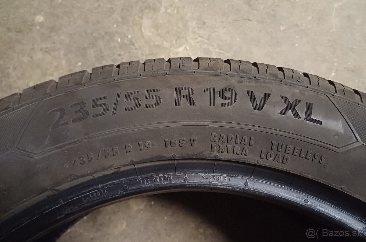 Letné pneu. Barum Bravuris 5 , 235/55 R 19 V XL