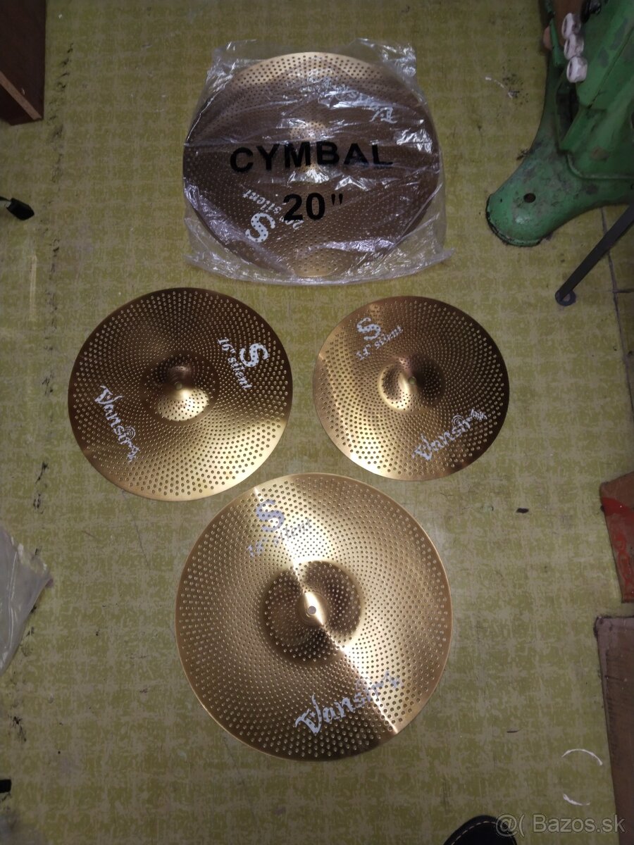 Silent činely/Bicie nastroje