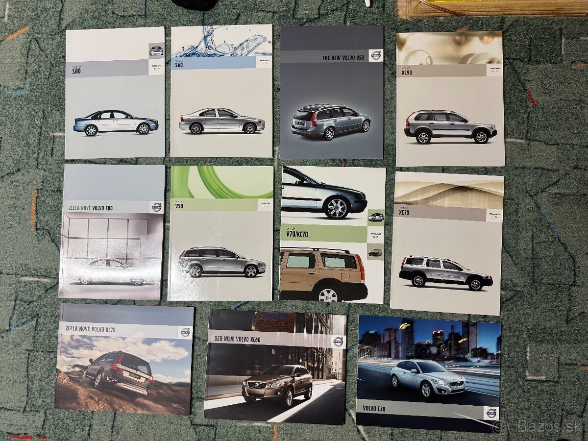 Katalógy , brožúry , prospekty VOLVO