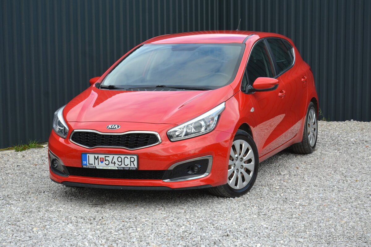 KIA Cee’d 1.40 Slovák, 1.Majiteľ, Serv.kniha