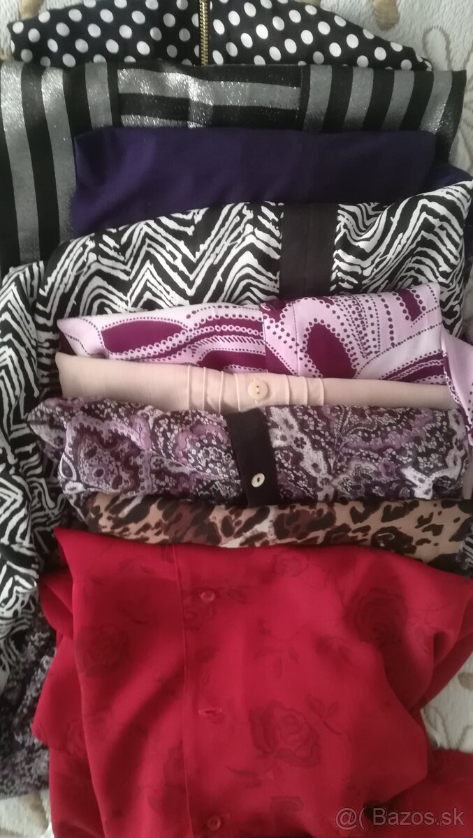 Dámske elegantné blúzky v. xl- xxl nové