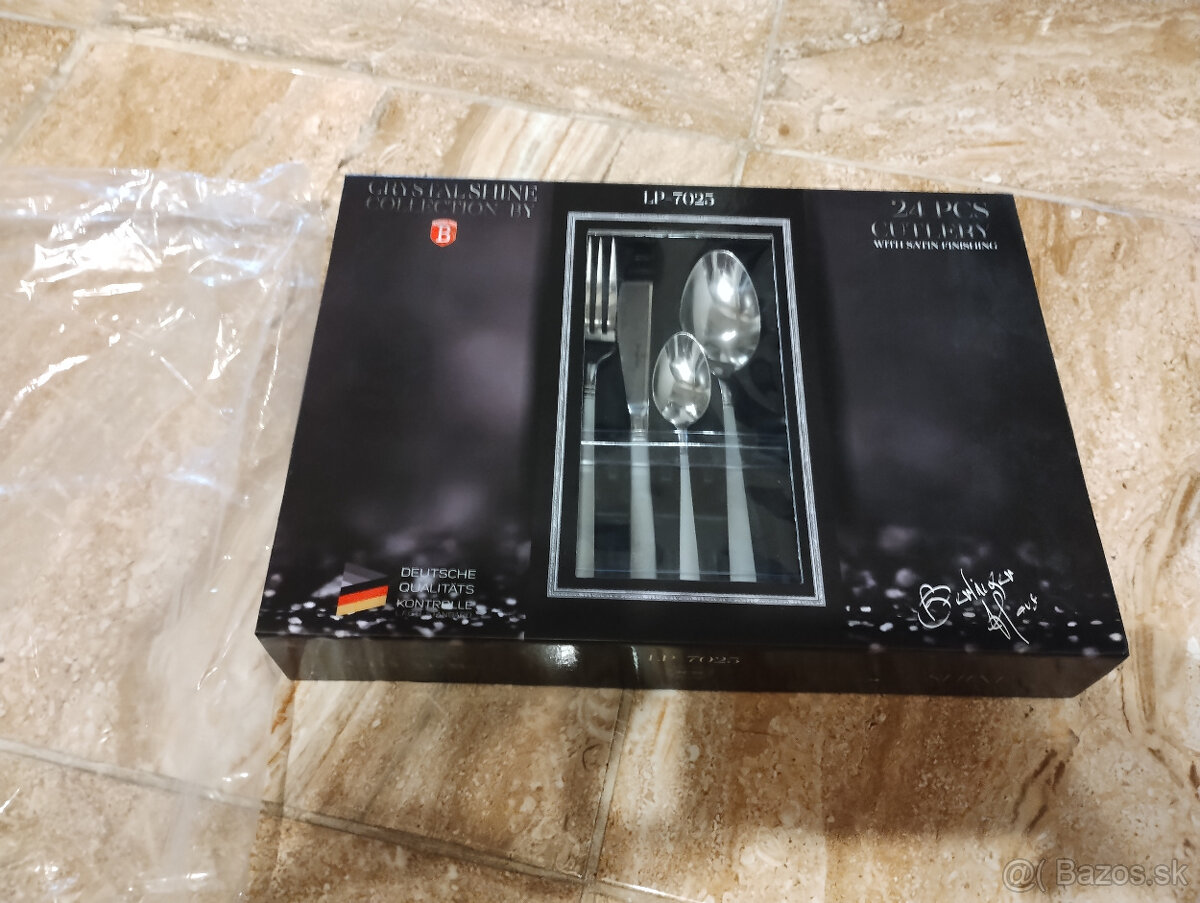 1. BerlingerHaus nerezová sada príborov, 20,- Euro/nové
