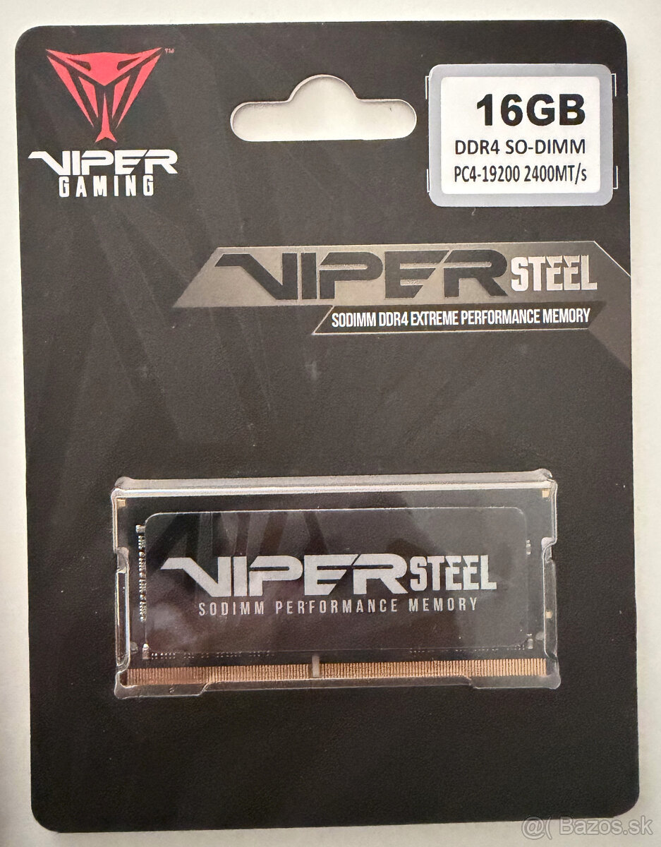 Patriot Viper Steel, 3x 16GB, 2400MHz, SO-DIMM DDR4