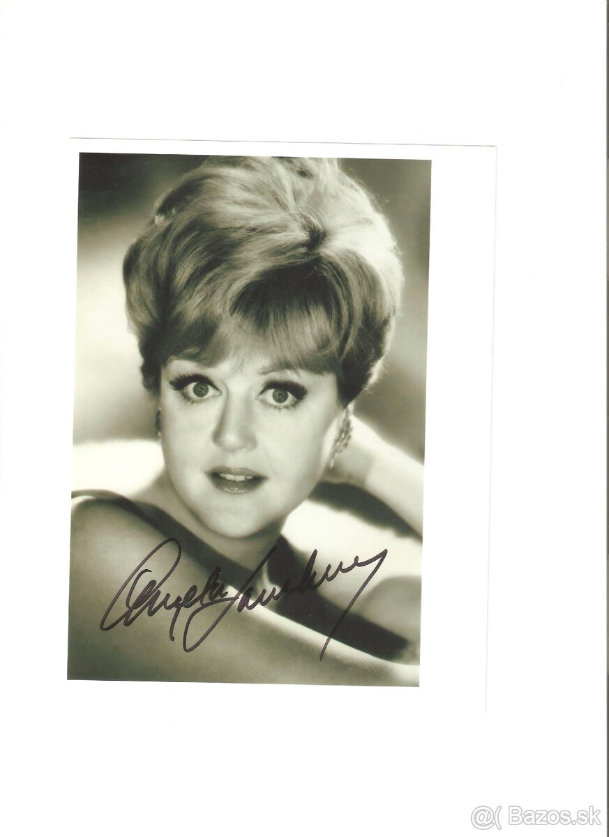 Autogram Angela Lansbury