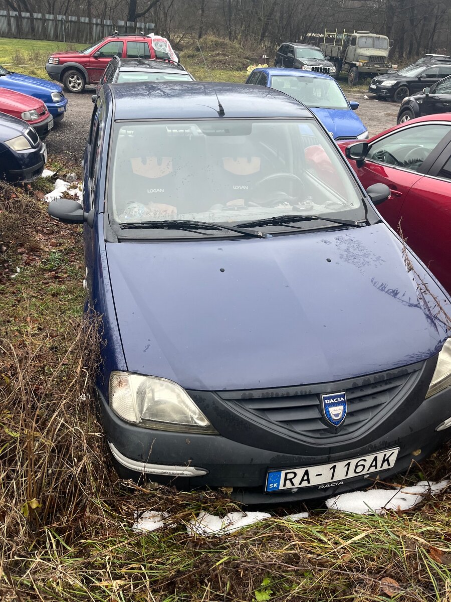 Dacia Logan 1,4 55 kW NEPOJAZDNÁ