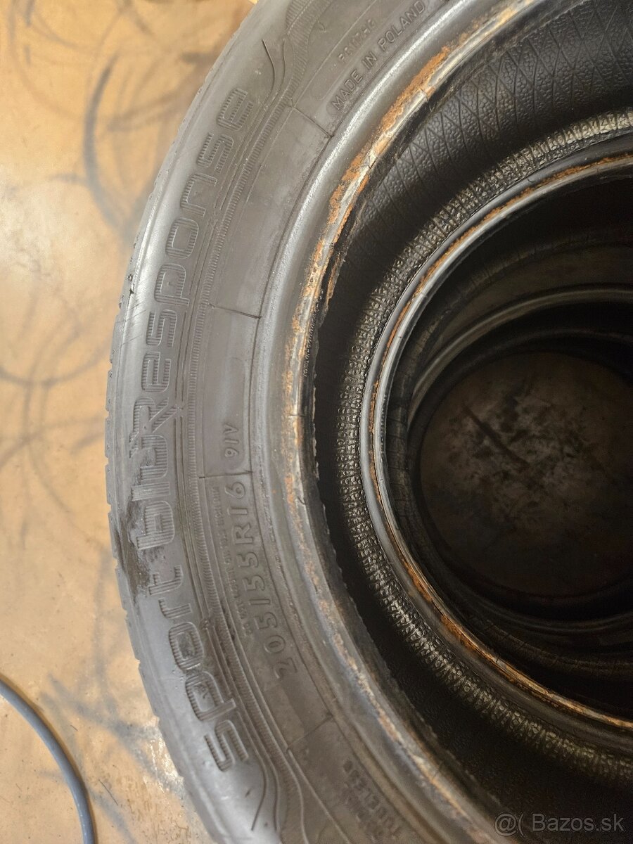 205/55R16 DUNLOP LETNÉ