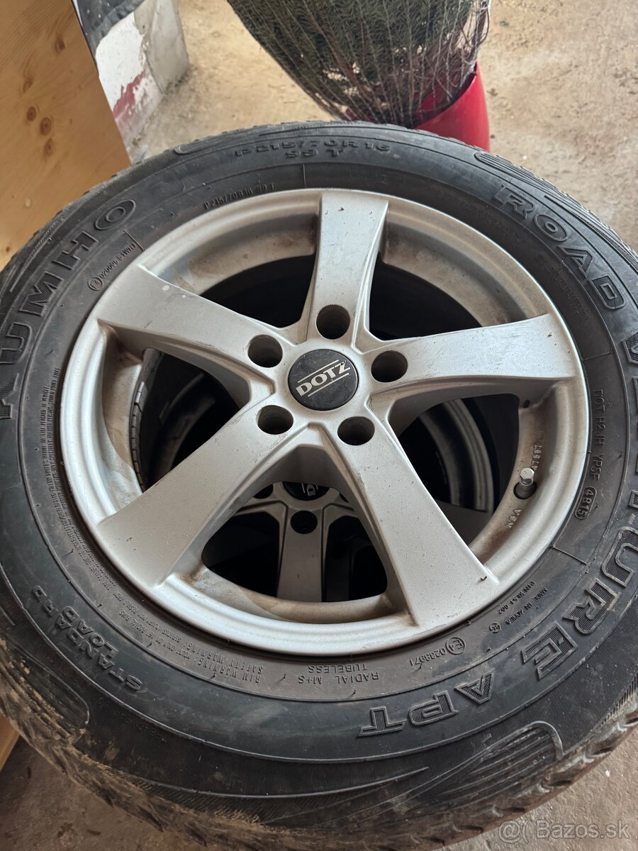 Ojazdene gumy s diskami 4ks