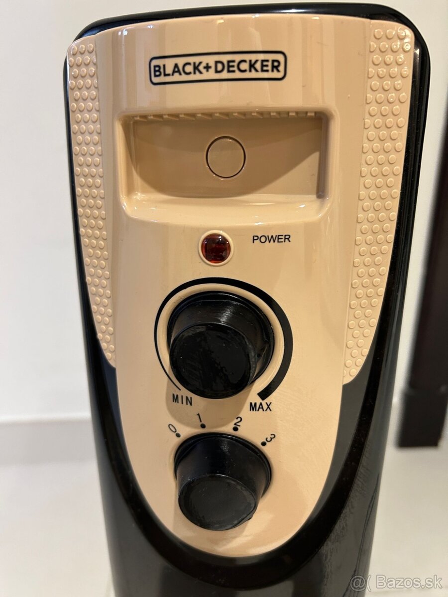 Elektrický olejový radiátor Black ‘n Decker