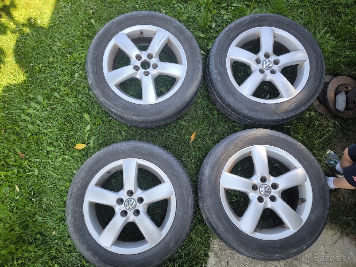 Hliníkové disky BORBET MEO s pneu TOYO R16 5x100