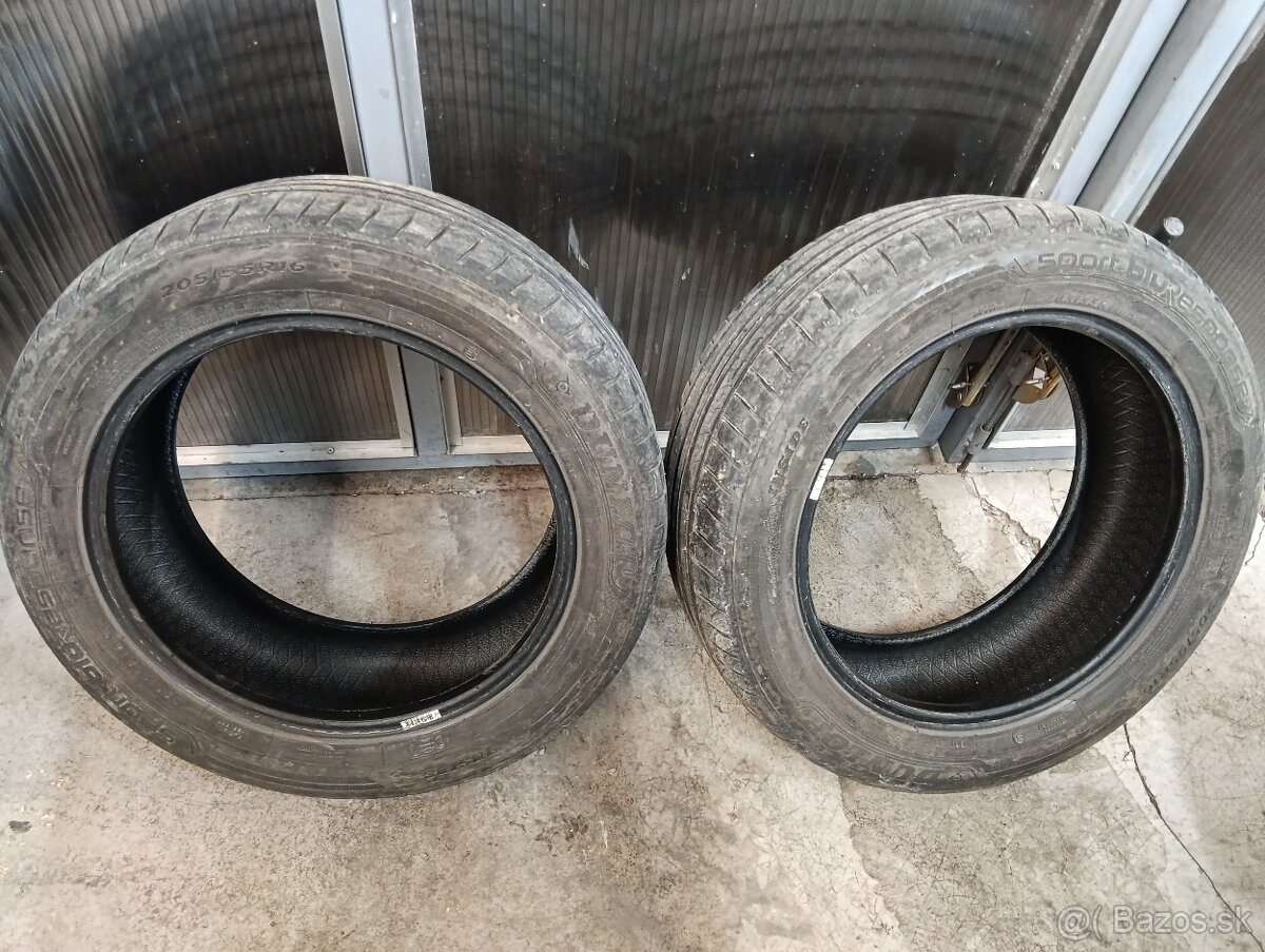 Letné pneu Dunlop 205/55/R16