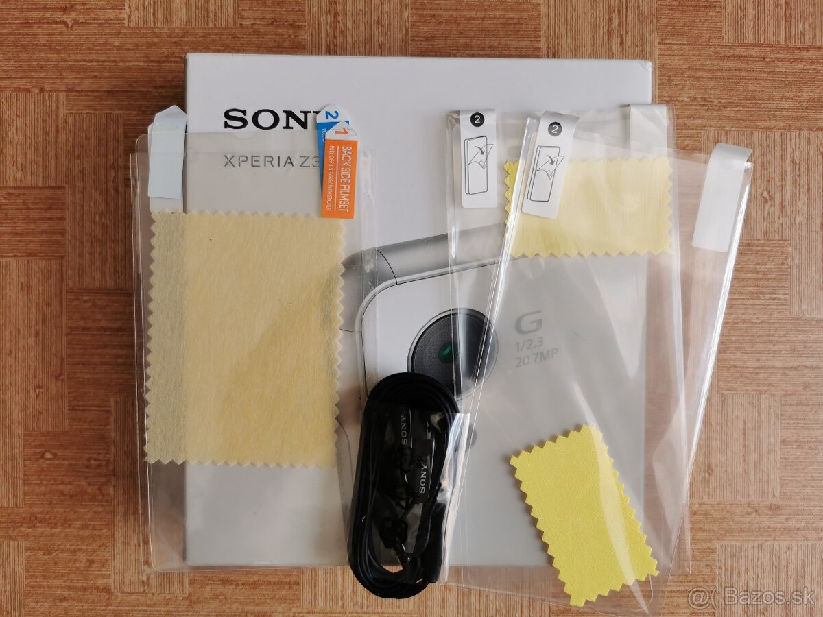 Sluchátka a ochranné sklá na SONY XPERIA Z3