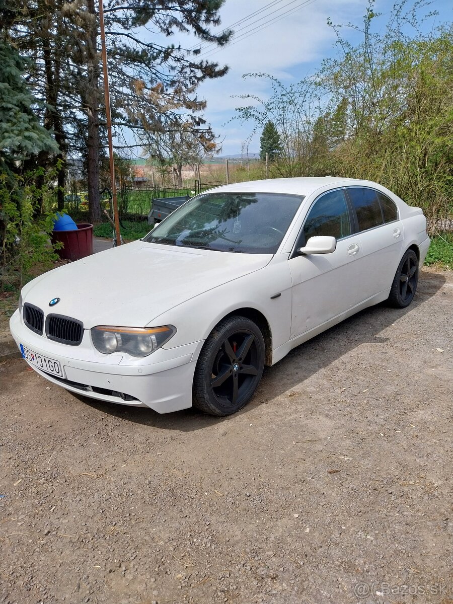 BMW 730d  e65   STK / EK  je  3/2027    3300 eur plus prepis
