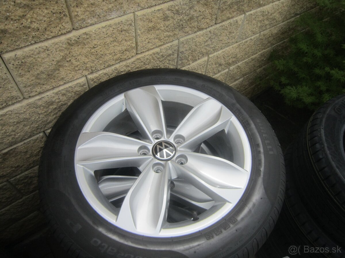 17" AL disky org. Passat najnovší model s let. pneu 215/55R