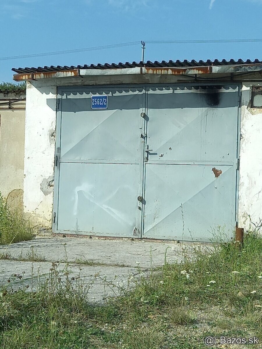 Predám garáž s montaznou jamou 20m2
