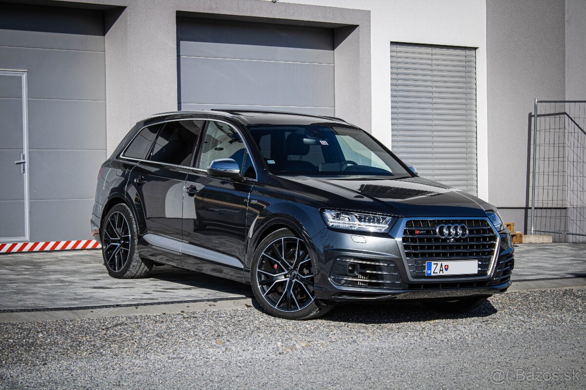 SQ7 4.0 TDI V8, Matrix, Webasto, Pano, Nočné videnie, DPH