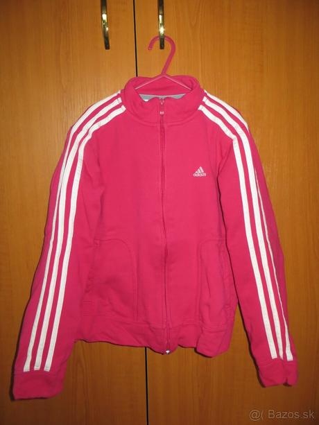 Adidas - dievčenská ružová mikina
