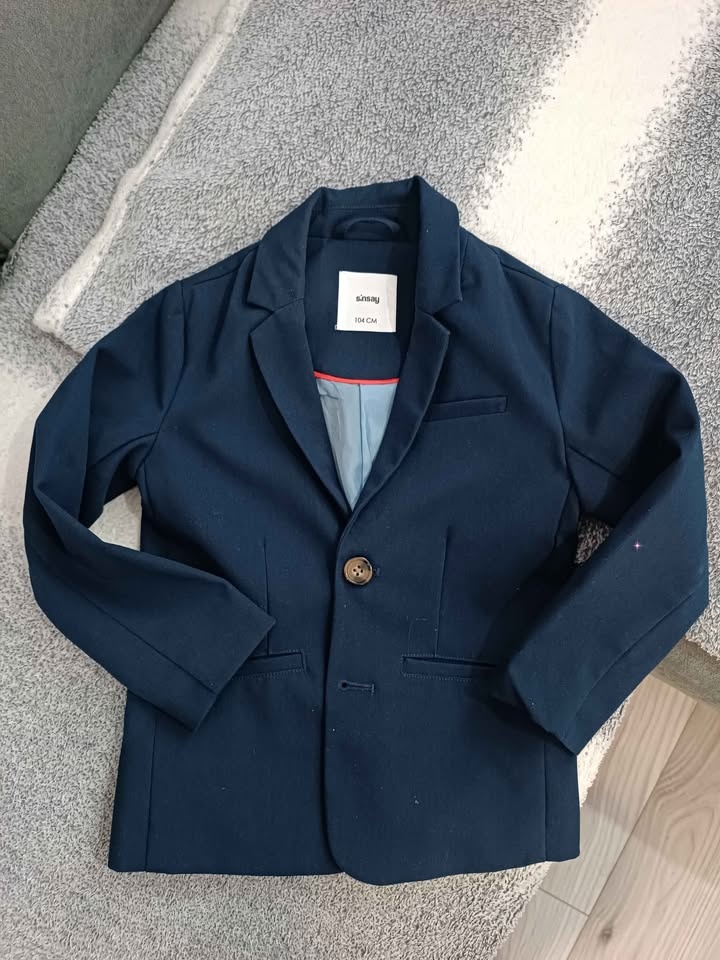 Detské elegantné sako, veľkosť 104