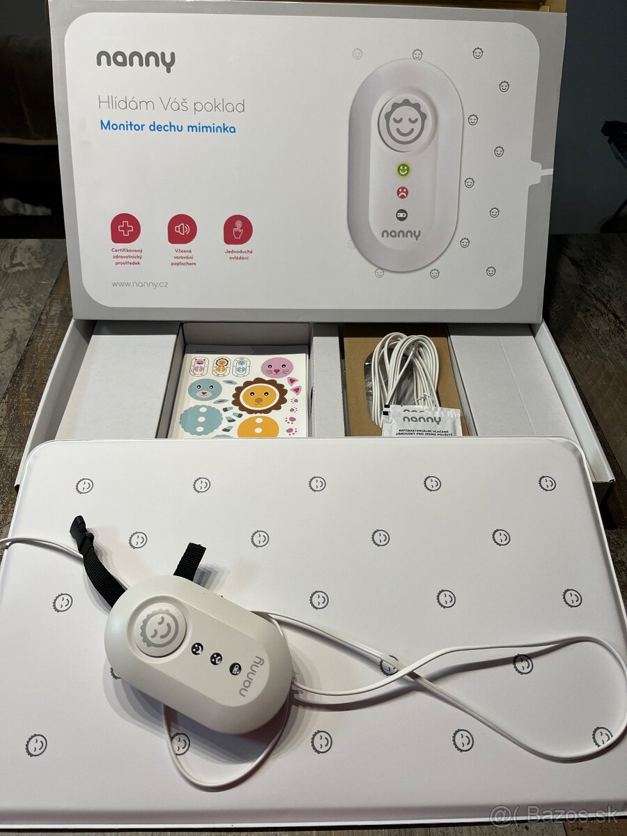 Nanny monitor dychu