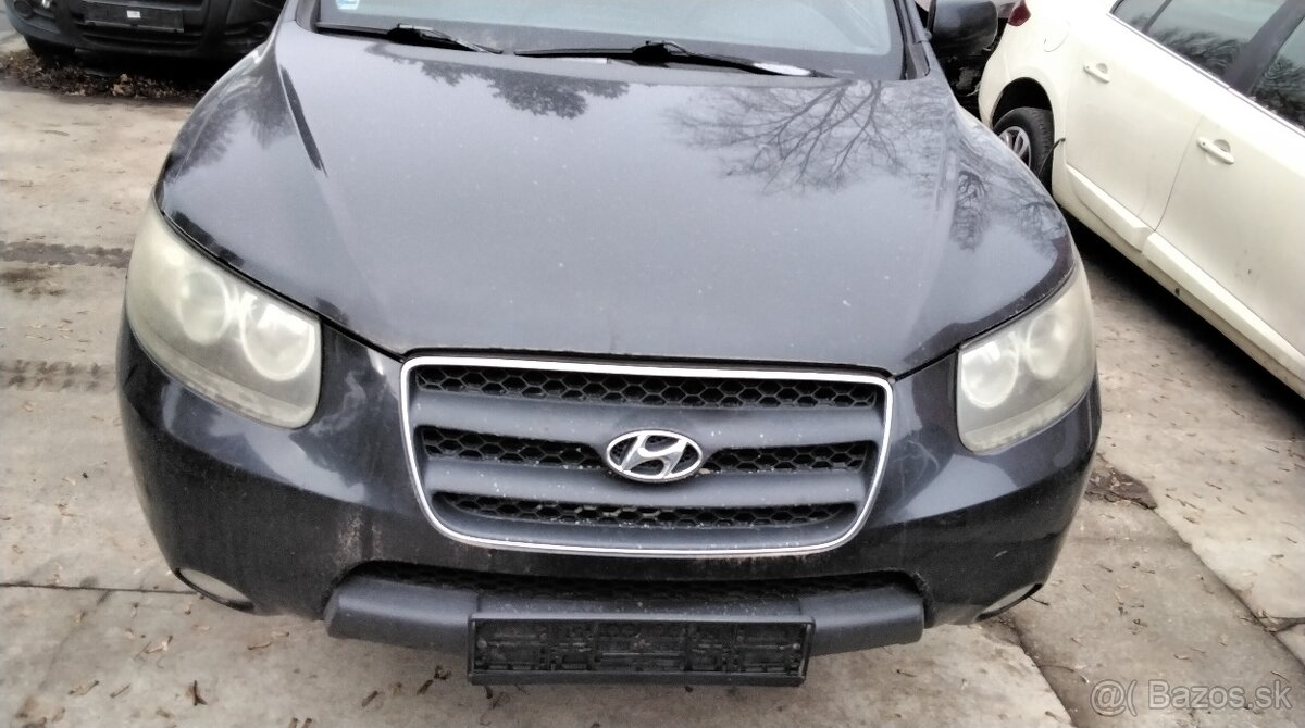 Hyundai Santa Fe 2.2 CRDi 2008 predám KAPOTA, Dvere, PIATE D