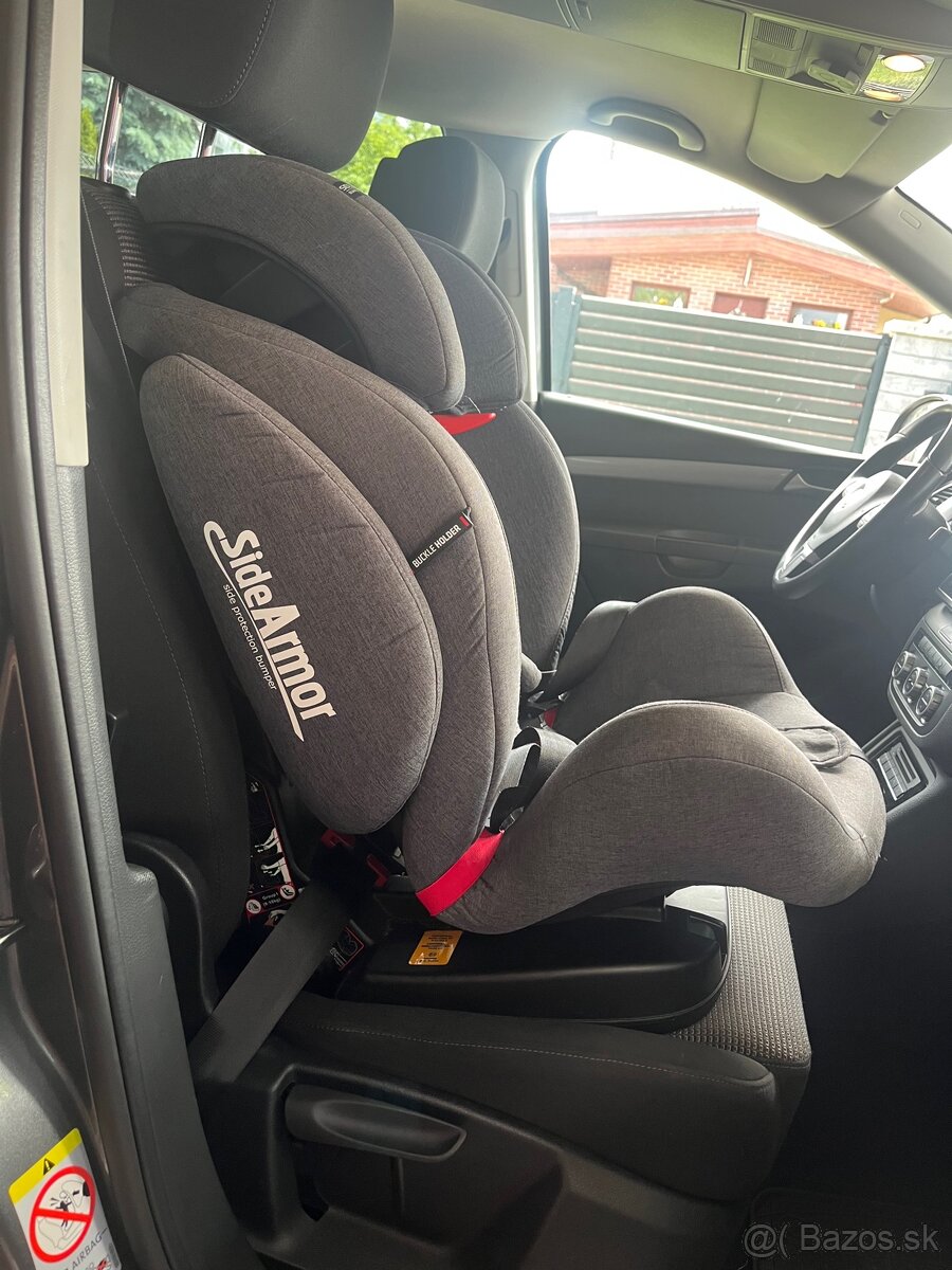 Petite&Mars Autosedačka Prime II Isofix Grey 9-36 kg