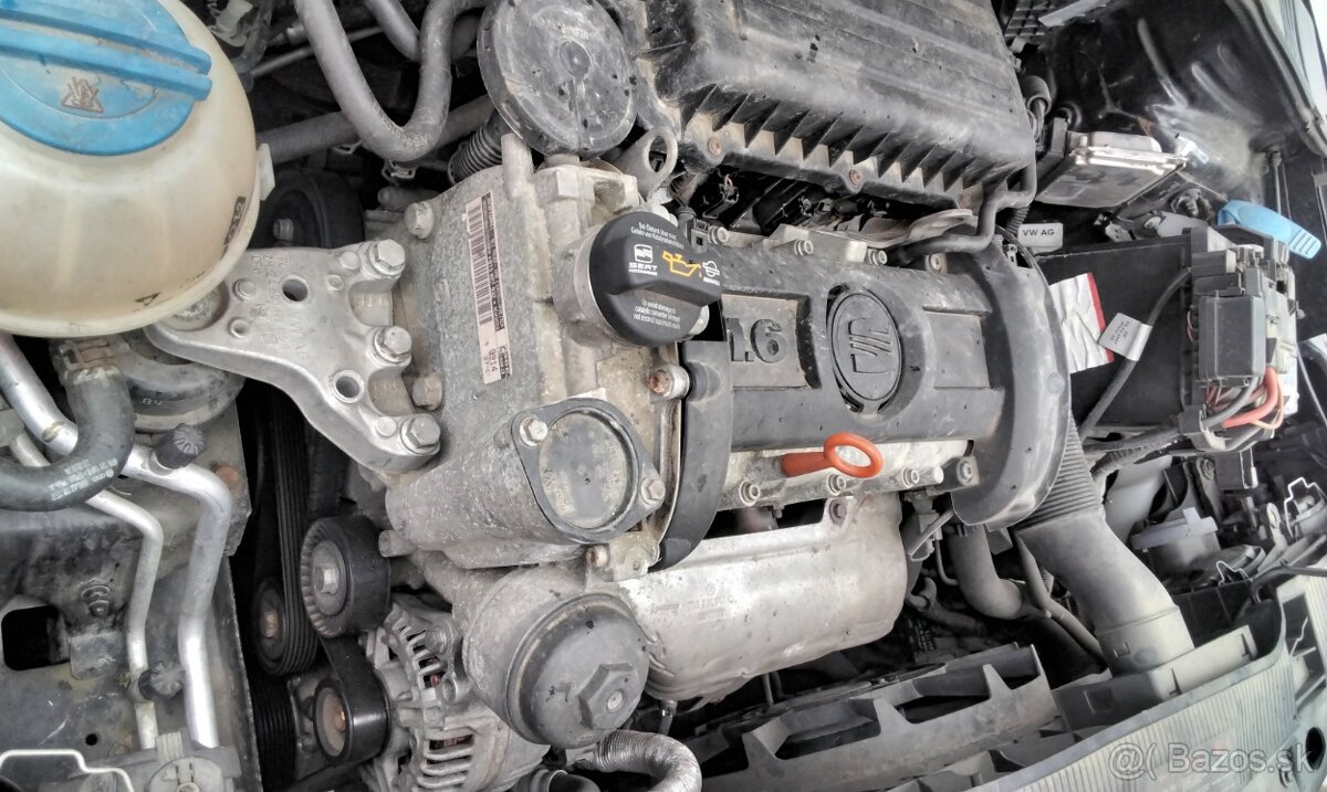 Predám MOTOR BTS Škoda Roomster 1.6 benzín