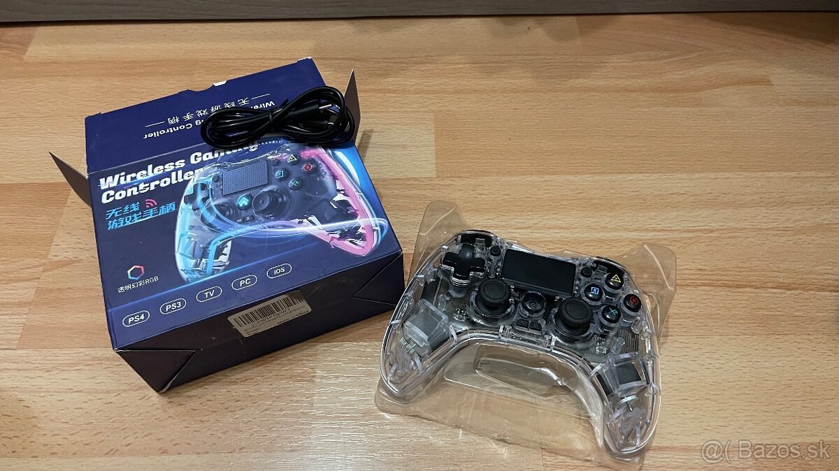 Ovládač PS4, PS3, PC, TV, iOS