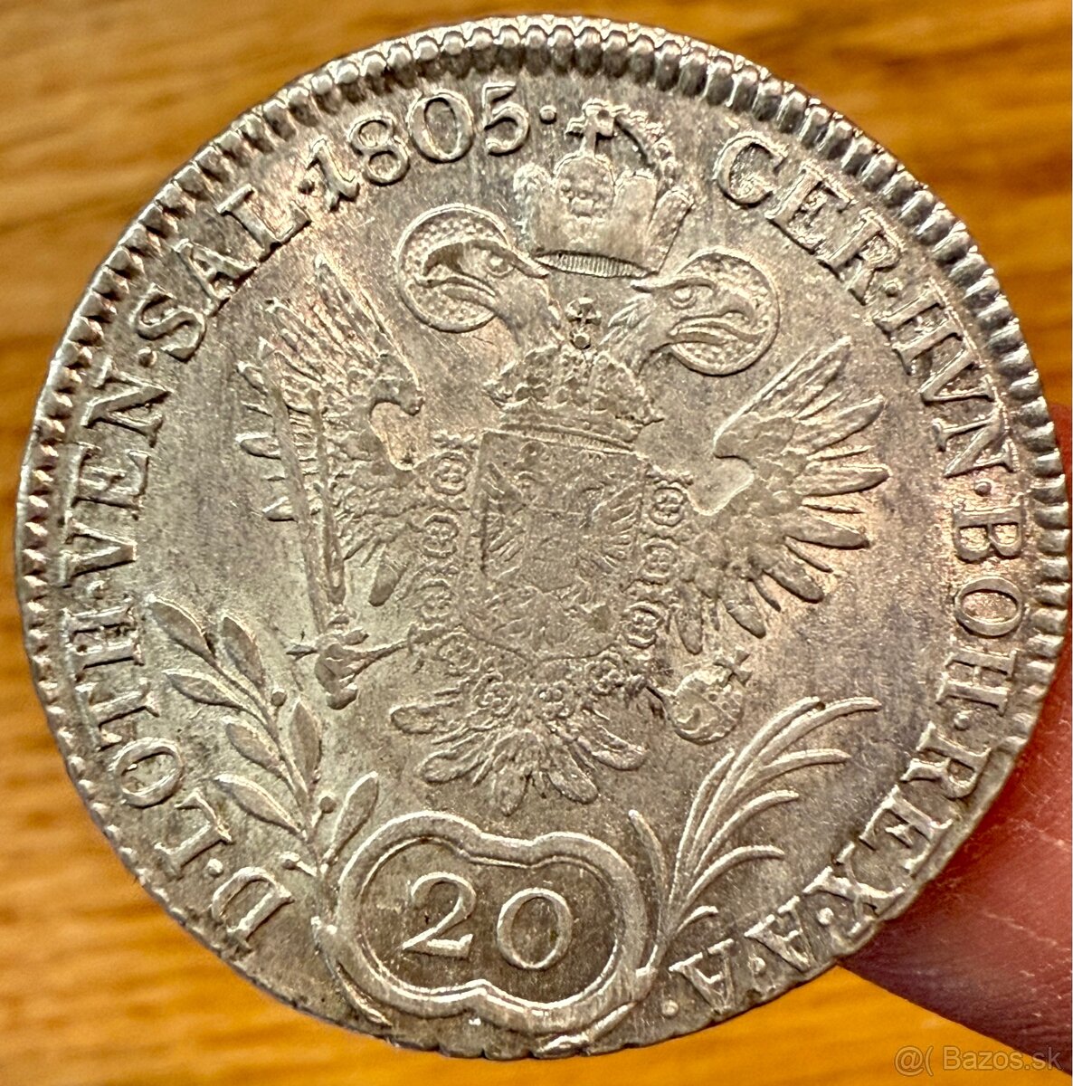 Predám 20 Kreuzer 1805 E