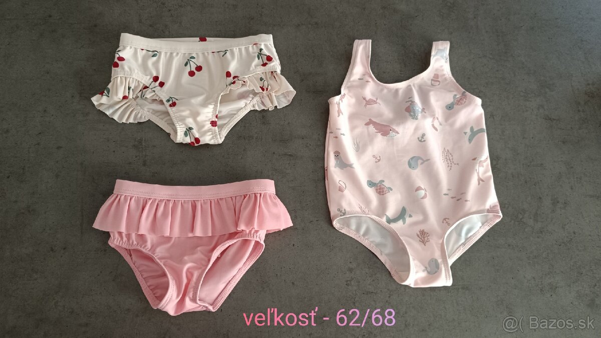 Plavky pre bábätko- veľkosť 62/68