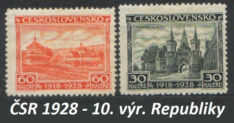 Poštové známky, filatelia: ČSR+ČSSR, slávne série C