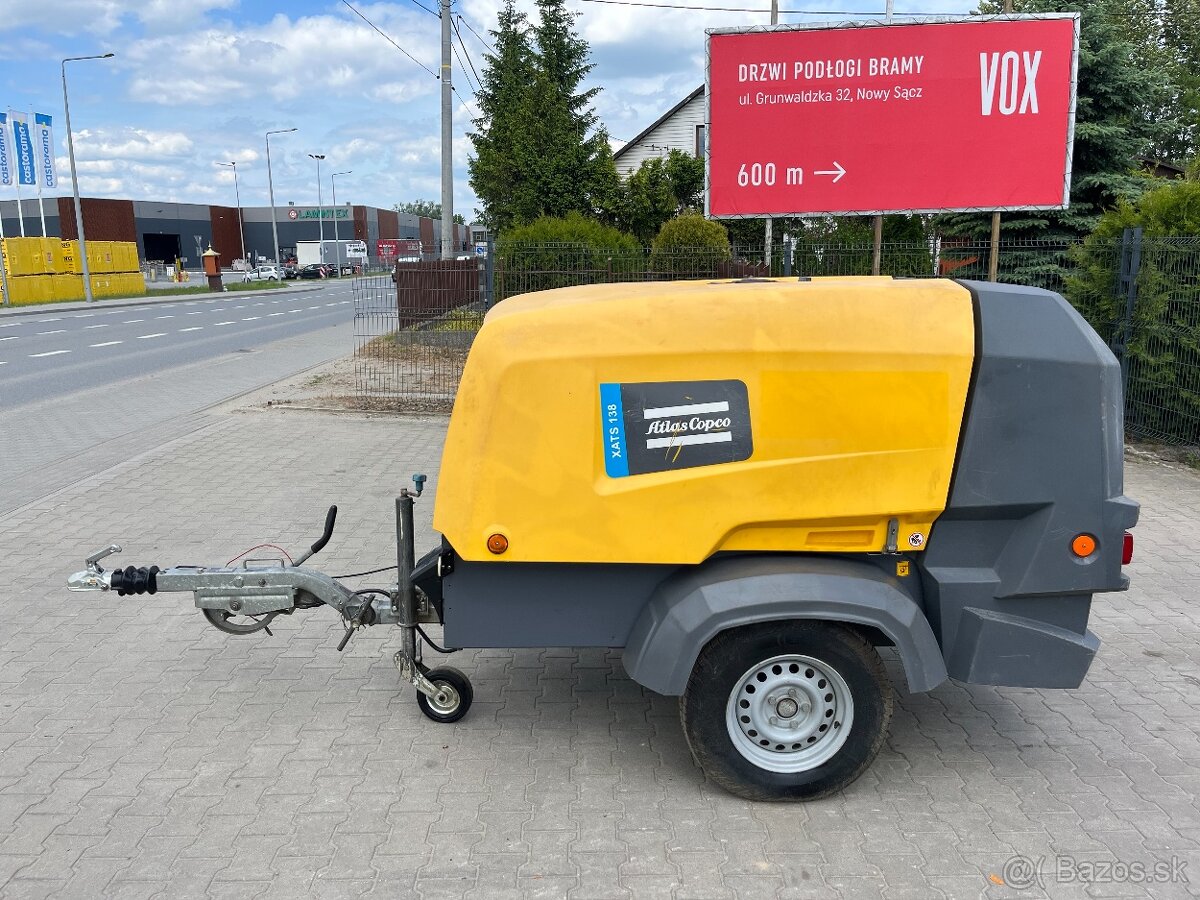 Šroubový kompresor skrutkovy Atlas Copco XATS 138, Compair