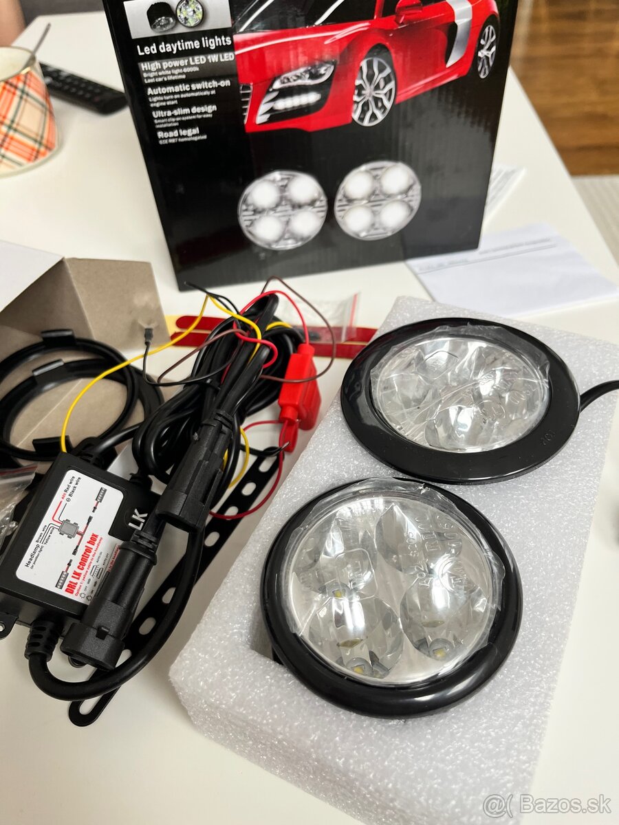 Denné LED svetlá 4 × HIGH POWER
