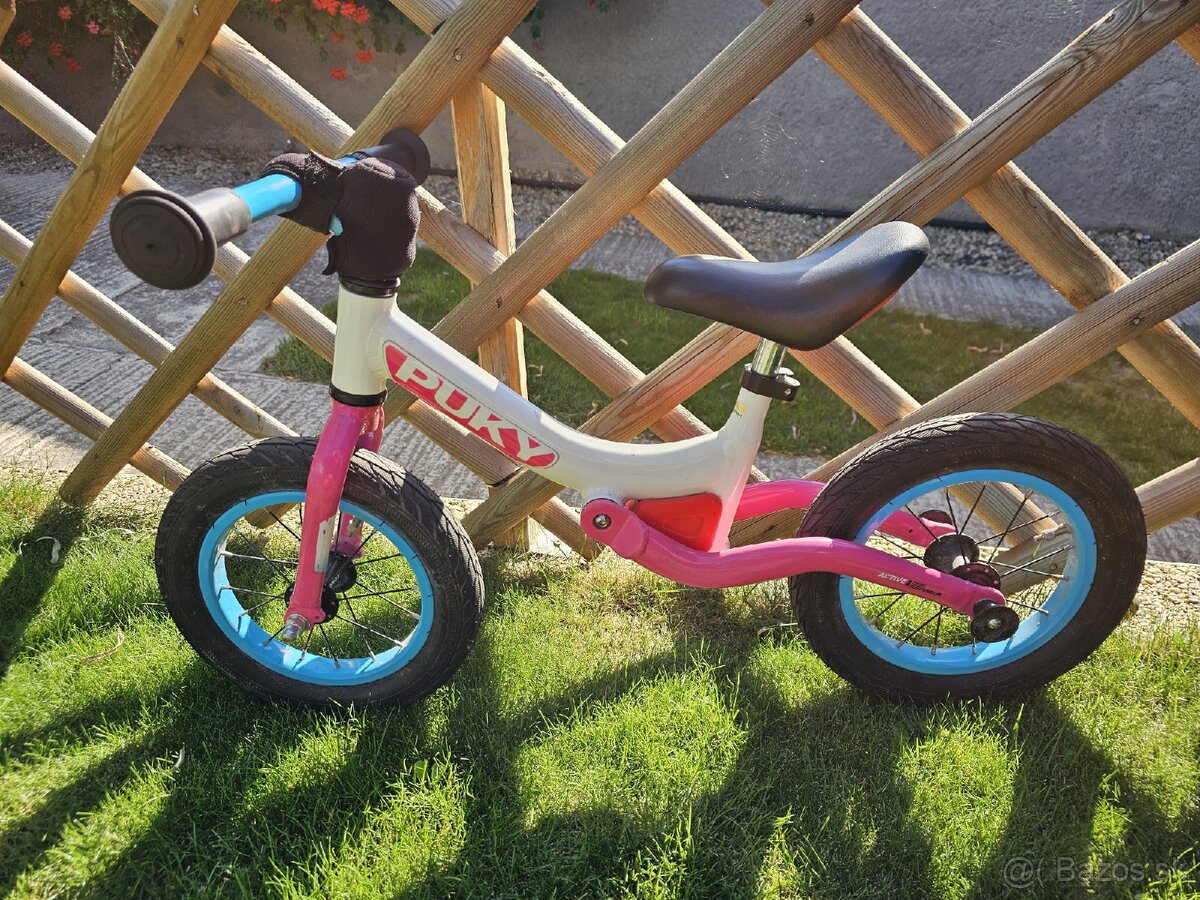 Odrážadlo PUKY LR Ride White/Pink