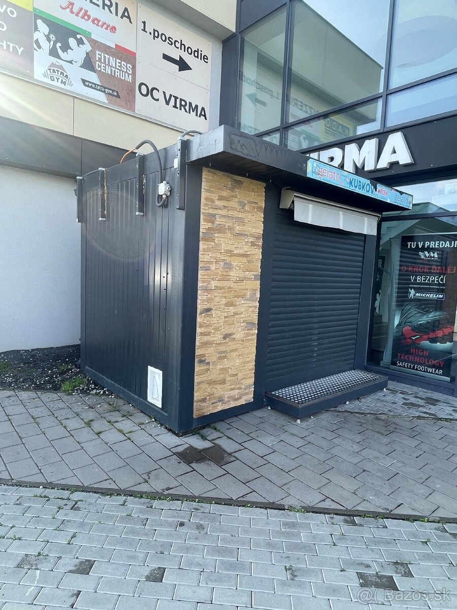 Predajný Stanok zmrzlina