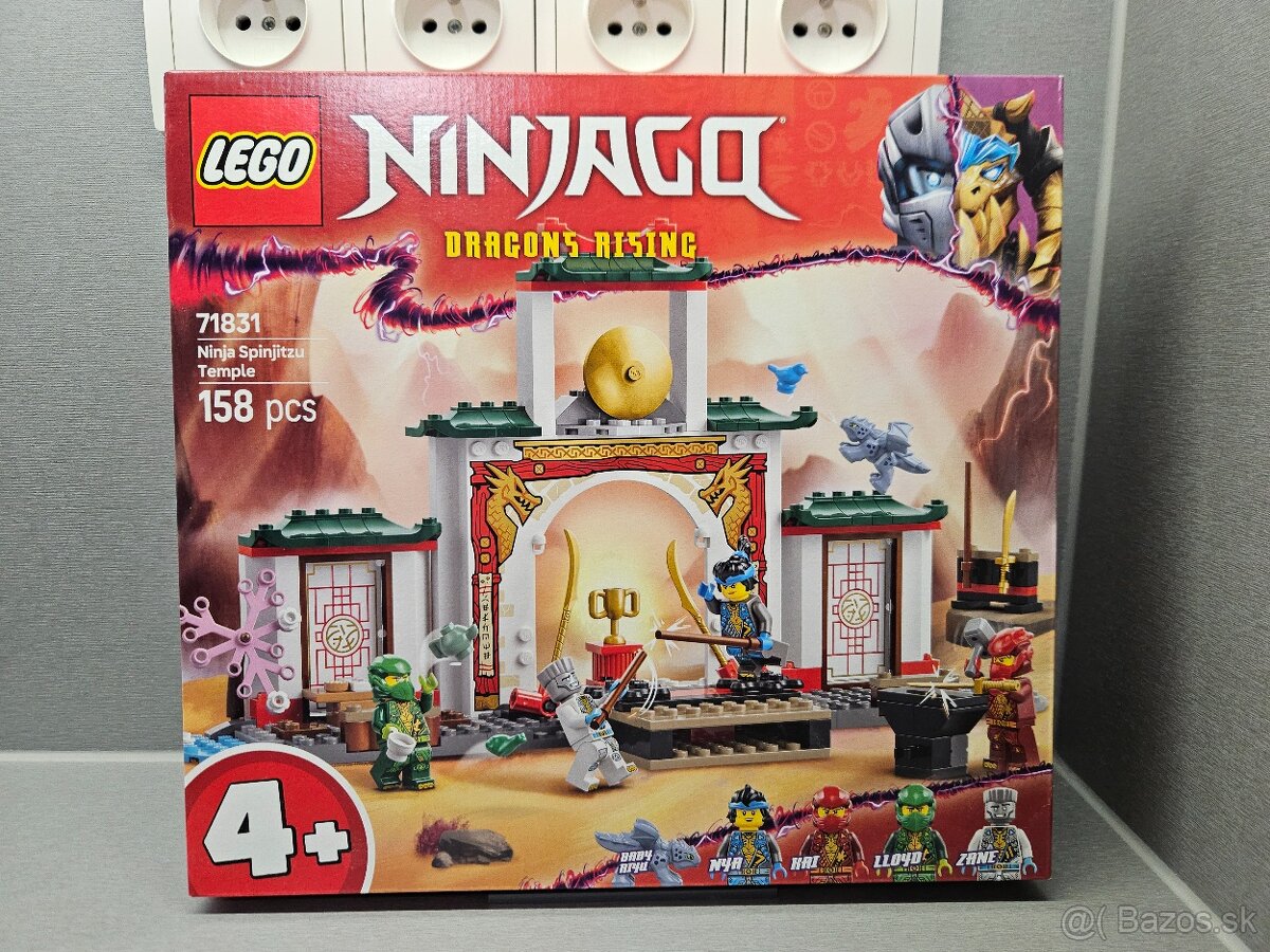 NOVÉ LEGO 71831 Ninjago Ninja Spinjitzu Temple