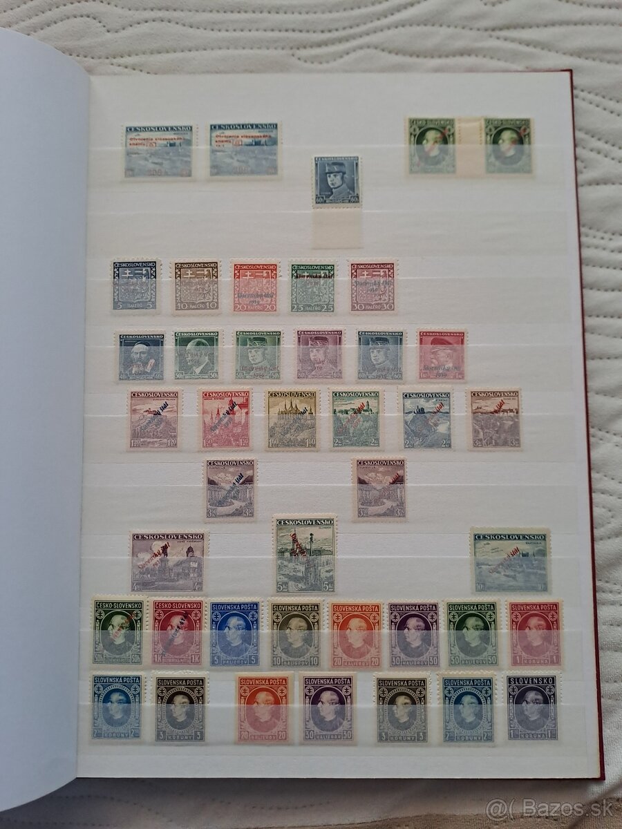 Poštové známky 1939-45