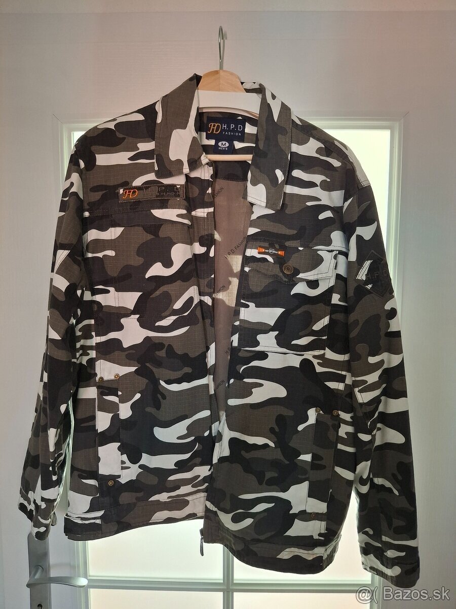 Maskáčová bunda veľ. M