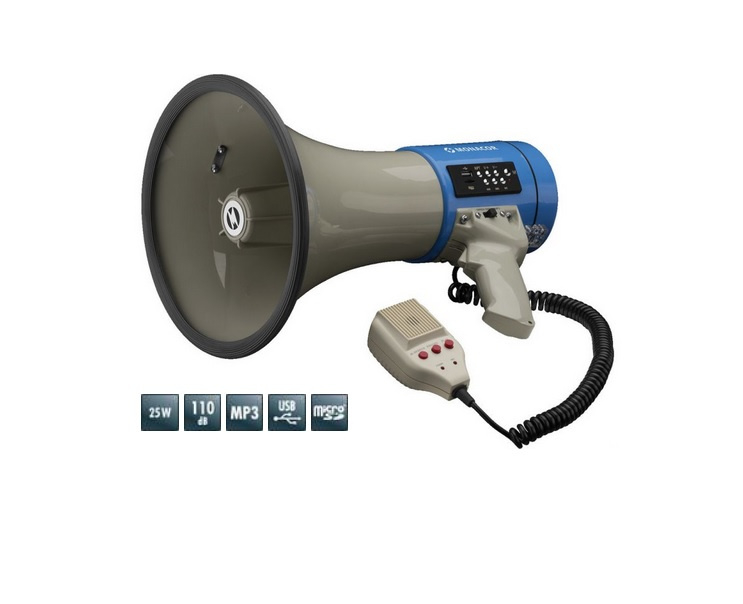 Predám značkový megafón MONACOR s MP3 +