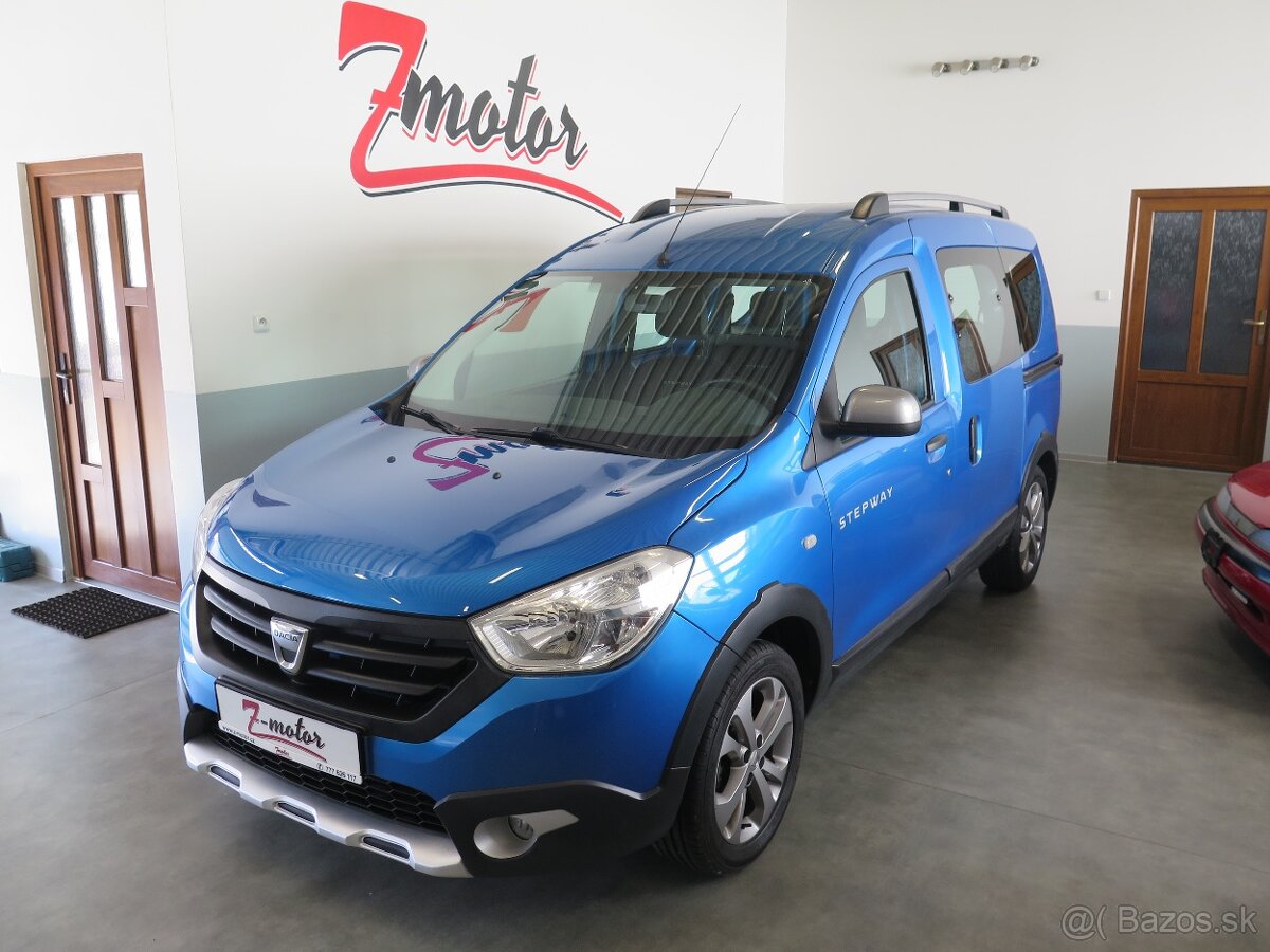 Dacia Dokker 1.2TCe,klima,navi,tažné,senzor