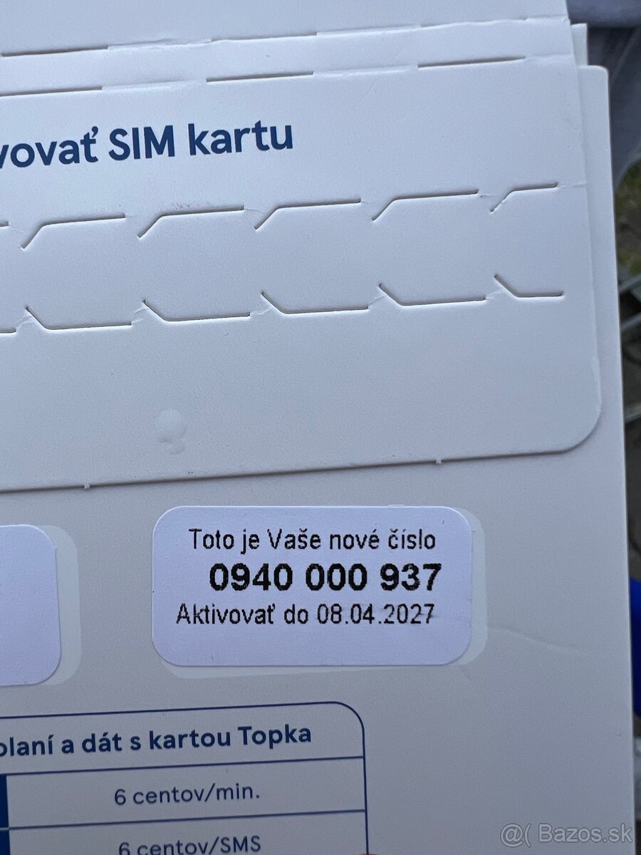 Čislo Sim Tesco