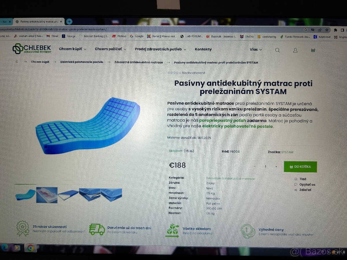 polohovatelna postel
