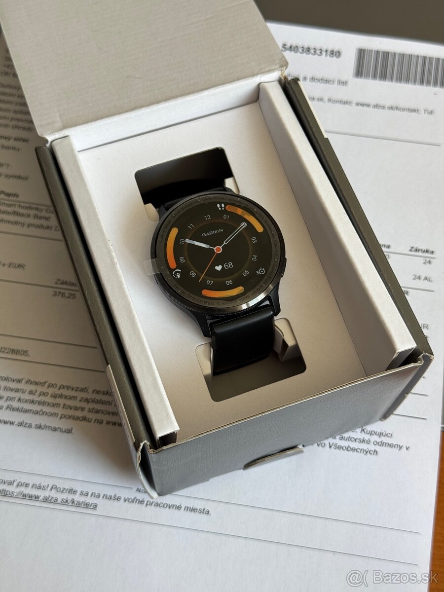 Garmin Venu 3 Black - len odskúšané, rok záruka