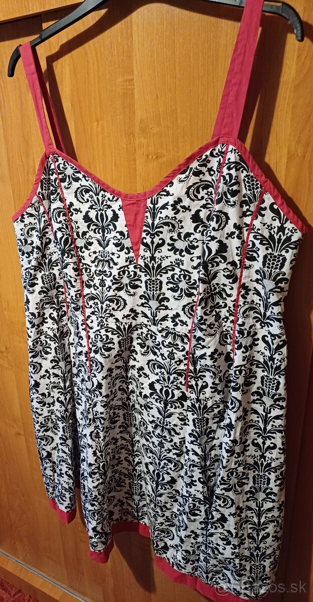Bavlnené saty pre moletky xxxl